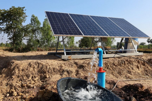 Solar power  for waterways Madurai